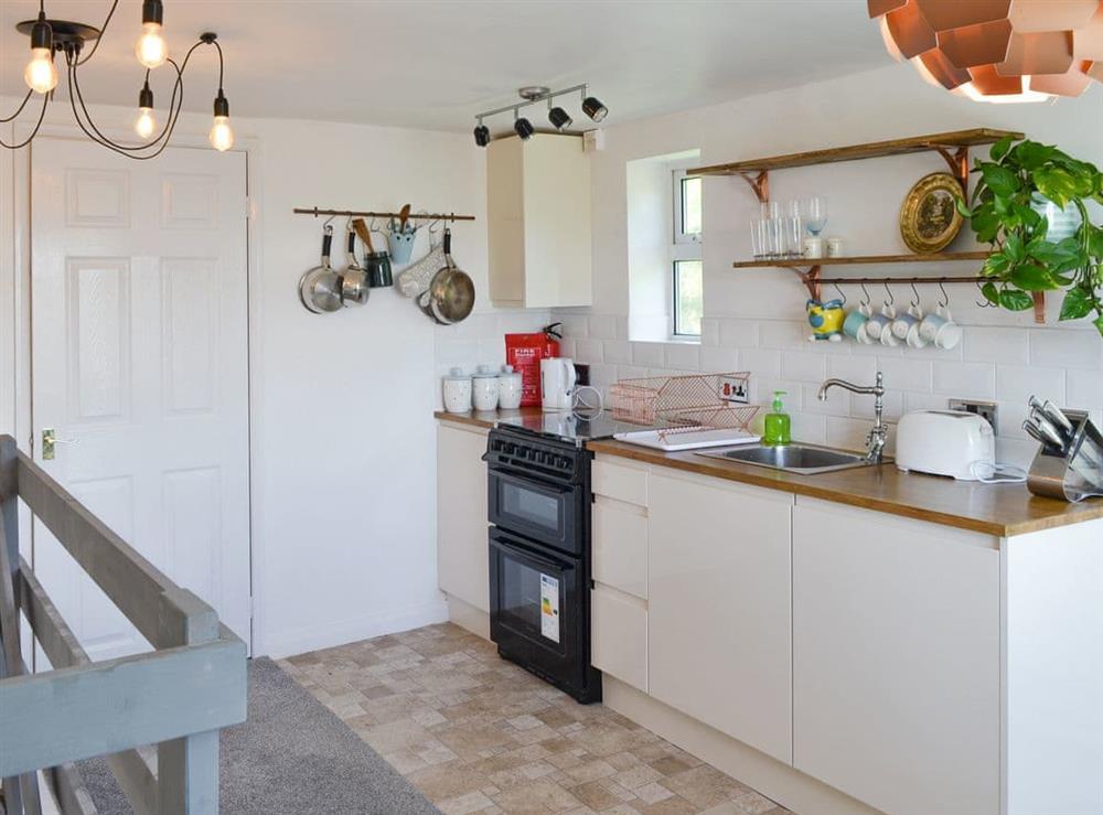 Fully equipped kitchen at The Annex in Llandudno, Conwy, Gwynedd