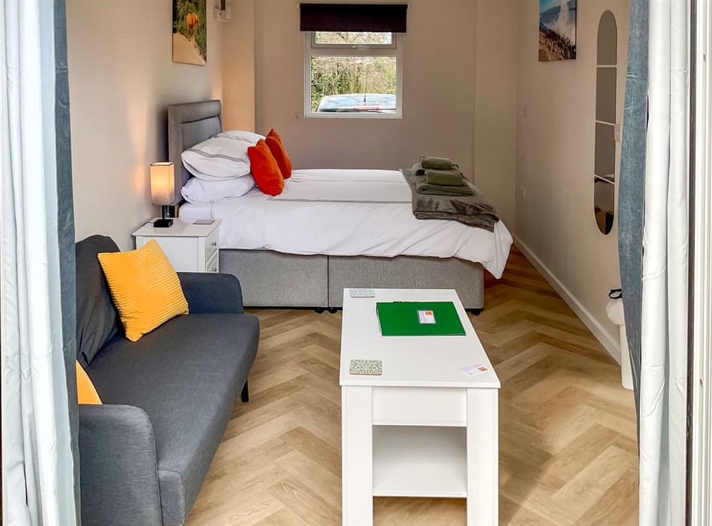 Double bedroom at The Annex in New Milton, near Bournemouth, Hampshire