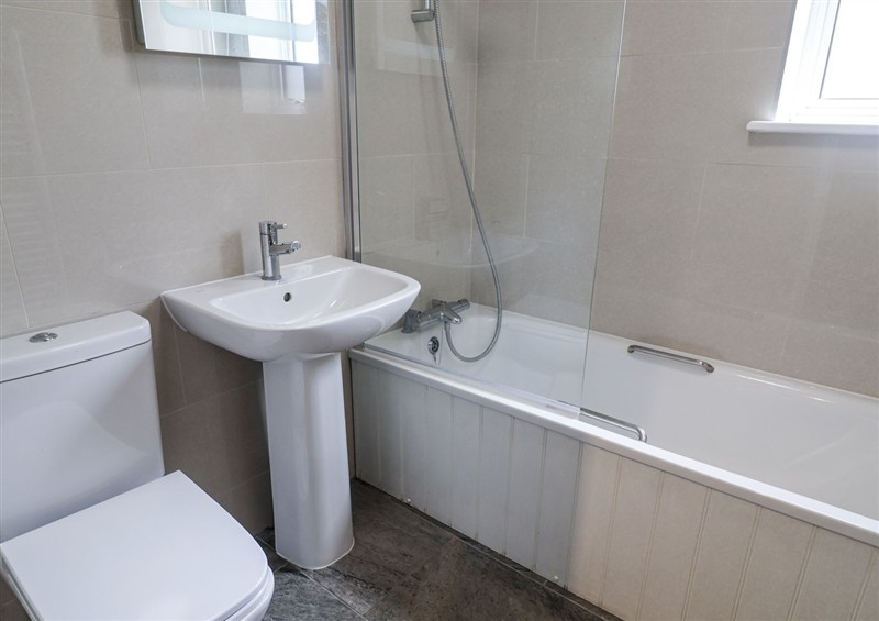 This is the bathroom at The Annex next to St Johns, Reydon