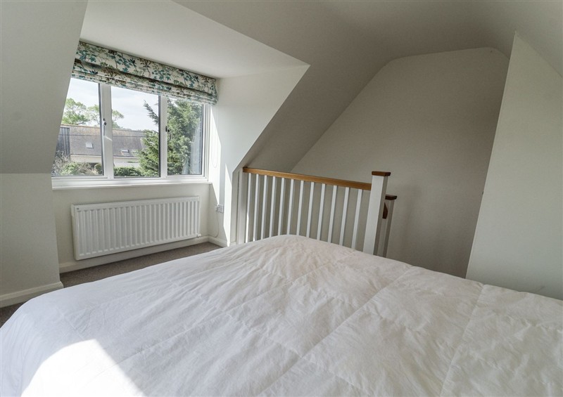 This is the bedroom at The Annex next to St Johns, Reydon