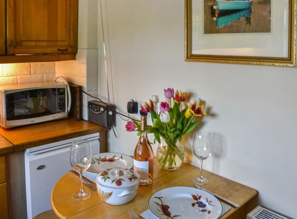 Kitchen/diner at The Annexe at Tilery Cottage in Chatton, near Alnwick, Northumberland