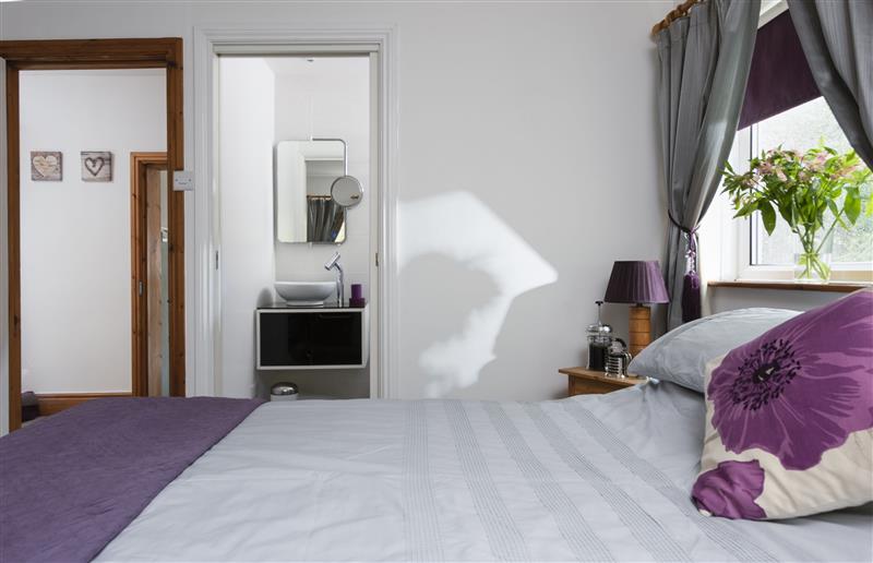 A photo of the bedroom at The Annexe at Vale House, Cornwall
