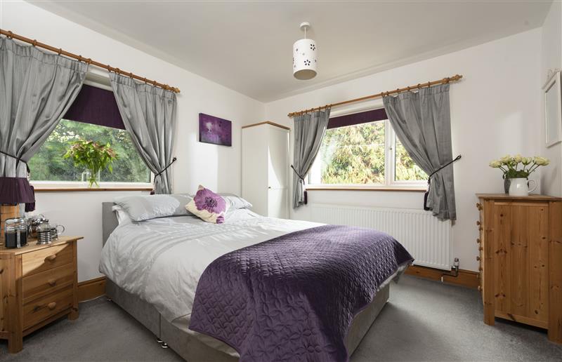 One of the bedrooms at The Annexe at Vale House, Cornwall