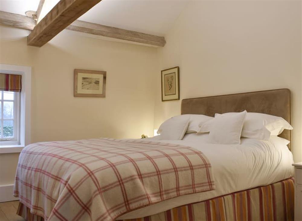 Comfortable second double bedroom at The Annexe in Jervaulx, near Ripon, North Yorkshire