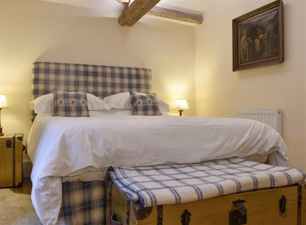 Peaceful double bedroom at The Annexe in Jervaulx, near Ripon, North Yorkshire