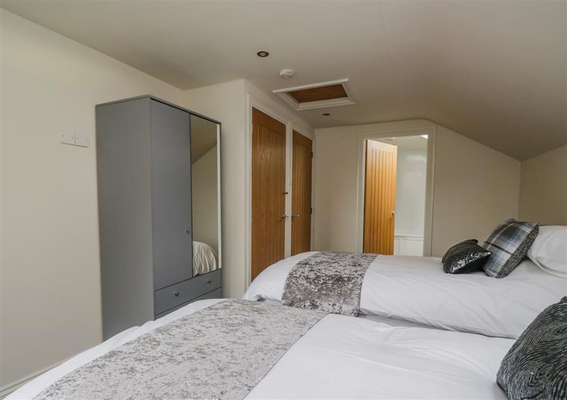 One of the bedrooms at The Annexe, Melbourne House, Penrith