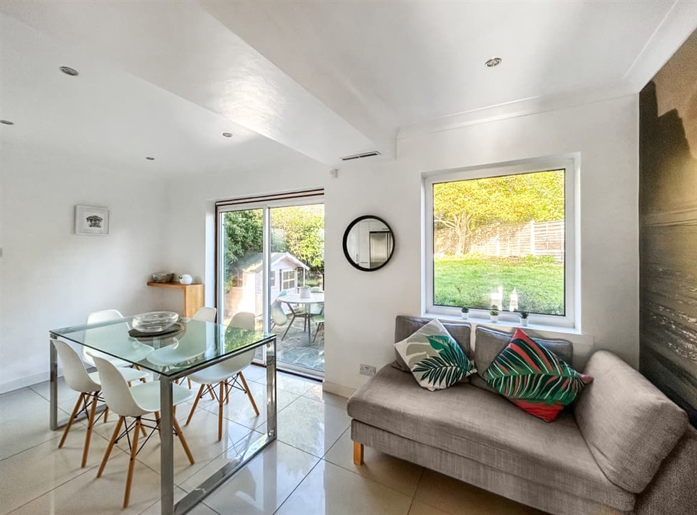 Open plan living space at The Annexe in Peacehaven, East Sussex