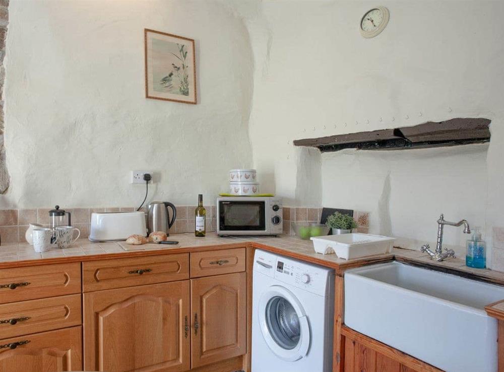 Kitchen at The Annexe in Tresmorn, Bude, Cornwall., Great Britain