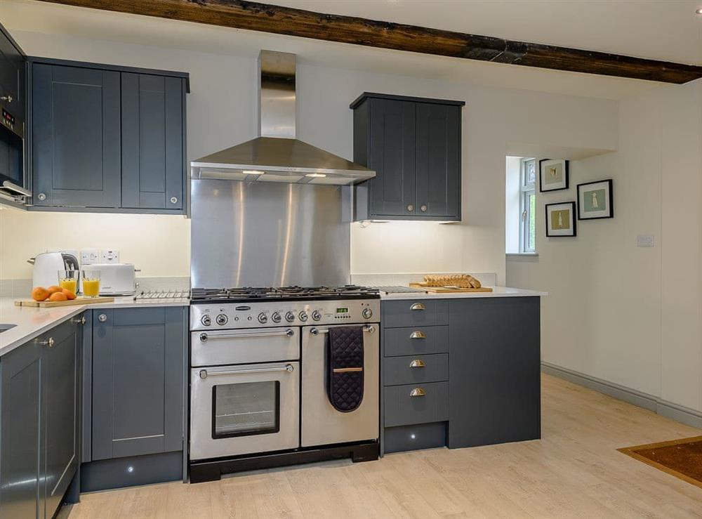Contemporary kitchen area at The Annexe in Welton le Wold, near Louth, Lincolnshire