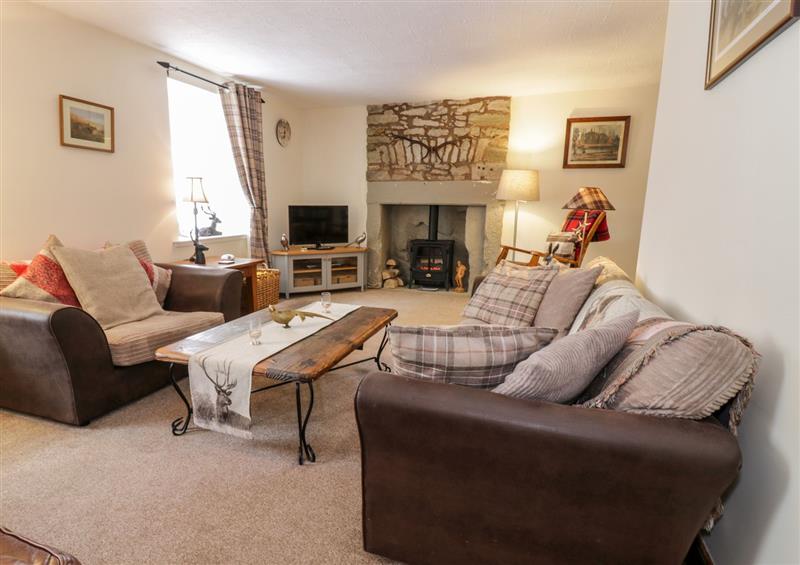 The living room at The Antlers, Coldstream