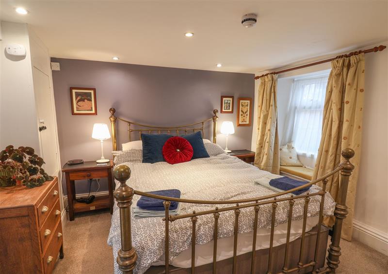 One of the bedrooms at The Apartment at Mulgrave House, Hinderwell near Staithes