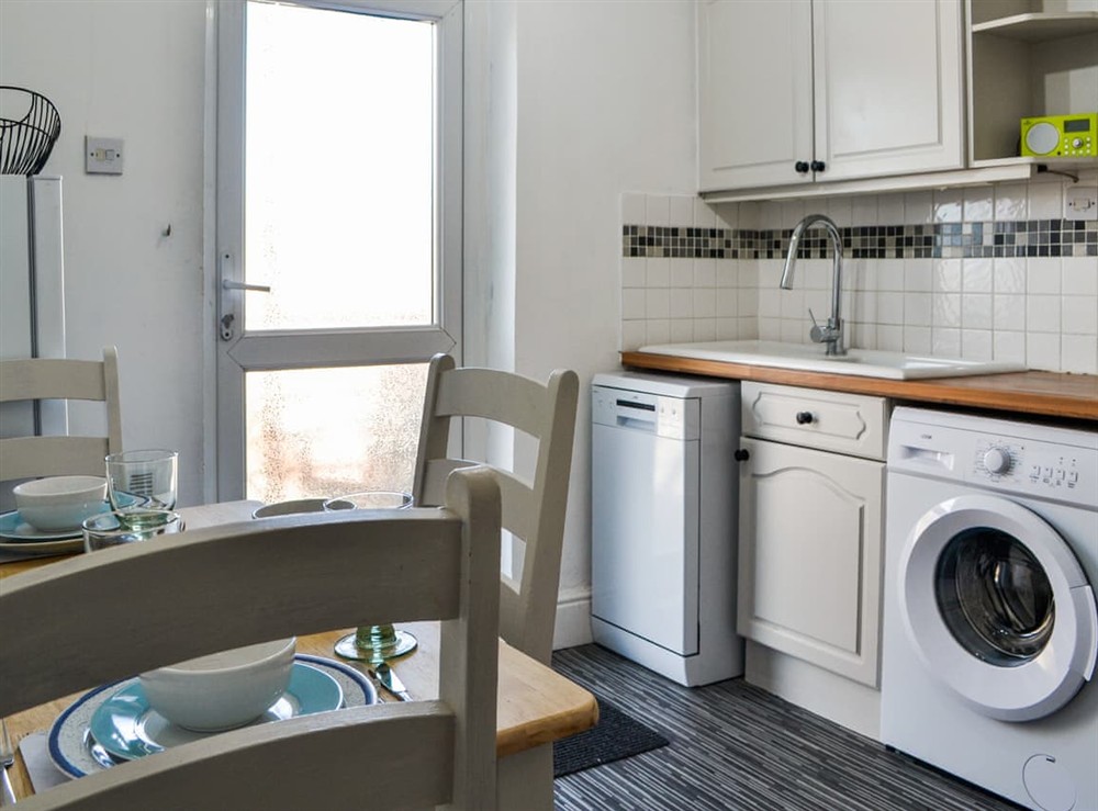 Kitchen at The Apartment in Filey, North Yorkshire