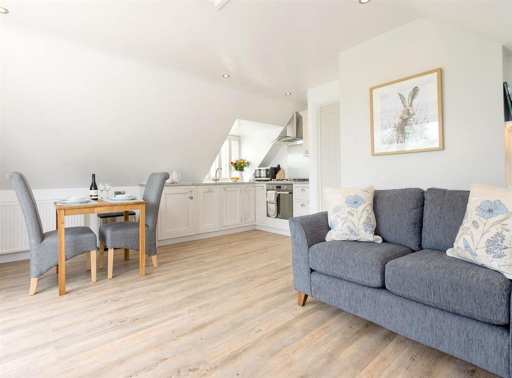 Charming open plan living/dining room/kitchen at The Apple Loft in Mickleton, near Chipping Campden, Gloucestershire