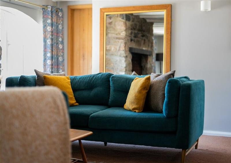 Relax in the living area at The Arches, Bamburgh