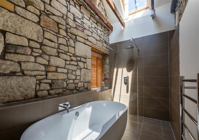 This is the bathroom at The Arches, Bamburgh