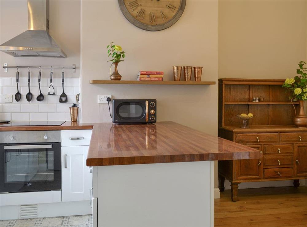 Characterful kitchen and dining room at The Arches in Scarborough, North Yorkshire
