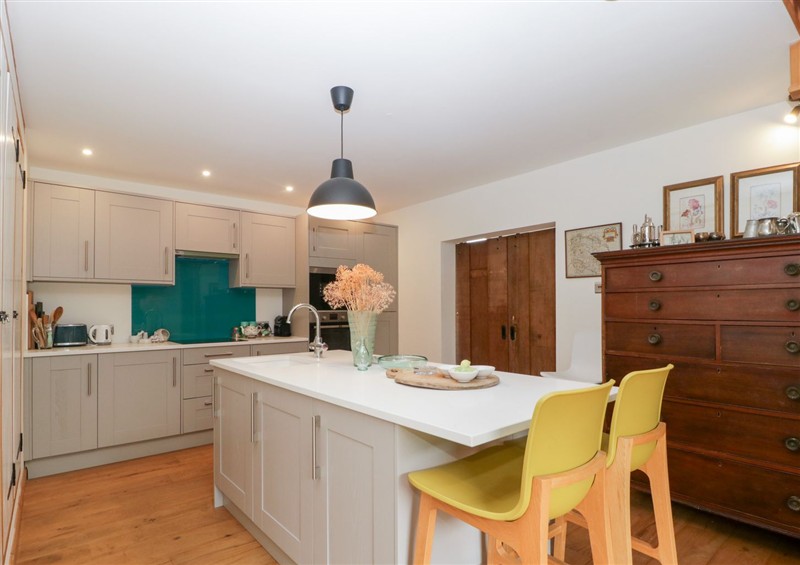 The kitchen at The Art House, Stoke Prior