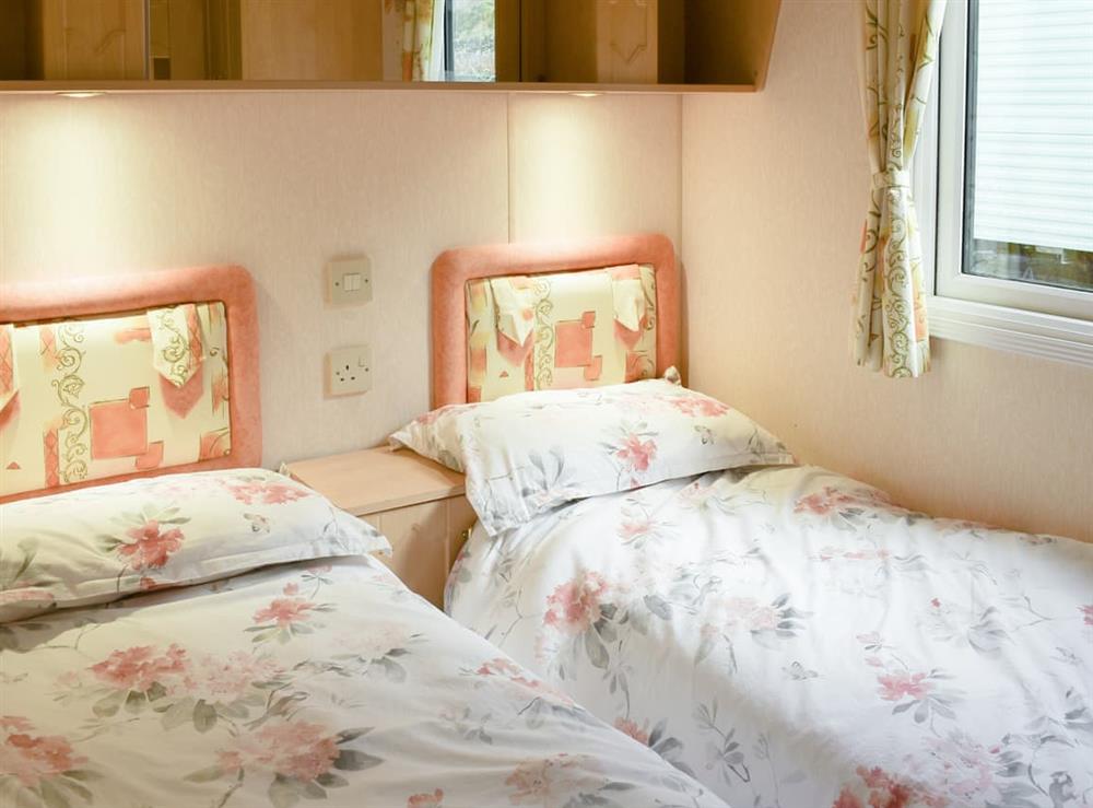Twin bedroom at The Aspen in Talsarnau, near Harlech, Gwynedd