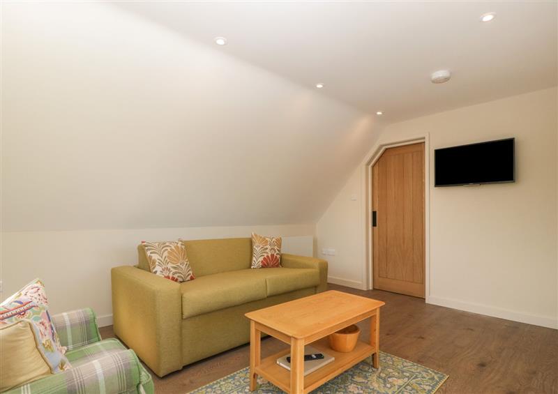 Relax in the living area at The Attic at Redmond Bottom, Easton near Wookey