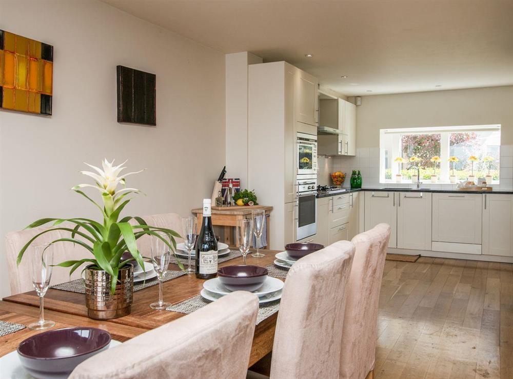 Dining area & kitchen at The Augusta House in Somerford Keynes, Gloucestershire