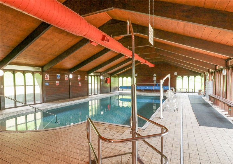 There is a pool at The Babbling Brook Nook, Chudleigh