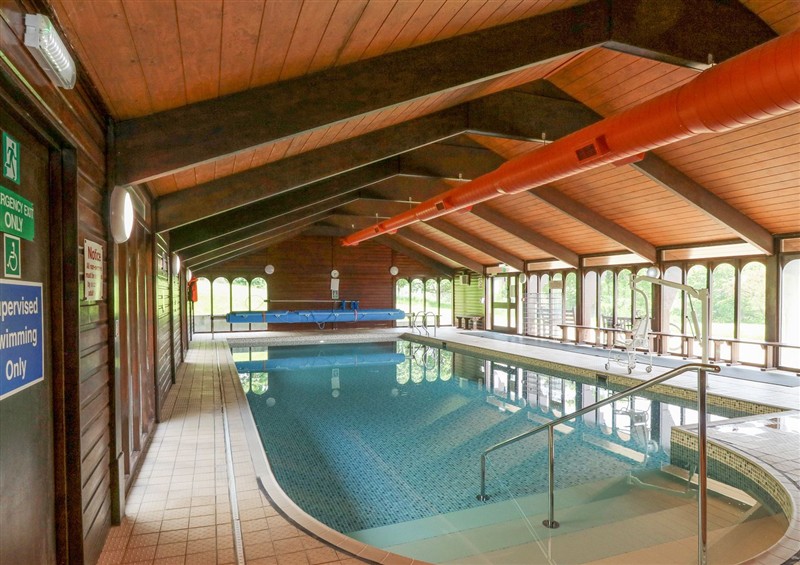 There is a swimming pool at The Babbling Brook Nook, Chudleigh