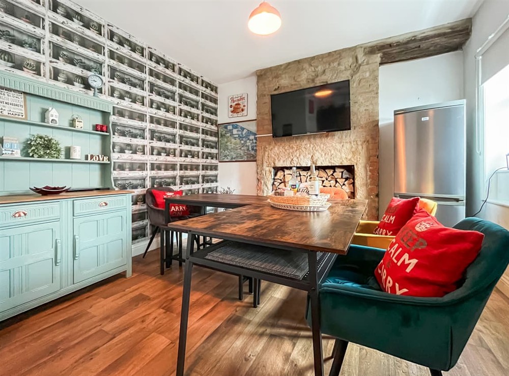 Dining Area at The Badger Sett in Hinderwell, near Staithes, North Yorkshire