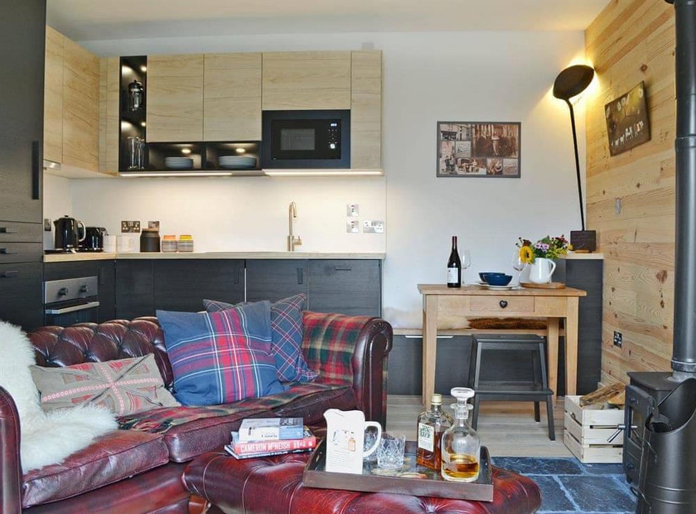 Bright and airy open plan living space (photo 2) at The Bakehouse At Caman House in Newtonmore, Inverness-Shire