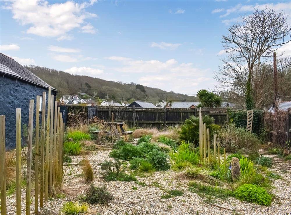 Patio at The Bakehouse in Perranporth, Cornwall