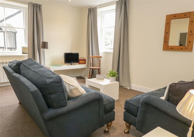 Enjoy the living room at The Bakers Loft, Grasmere