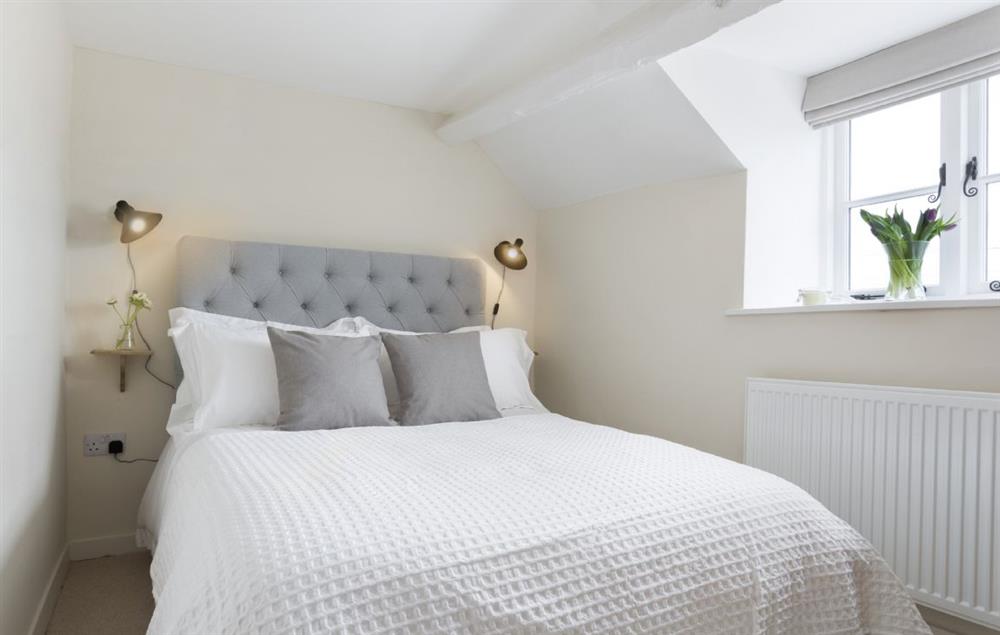 Bedroom one with 4’6 double bed at The Bakery, Stretton-on-Fosse