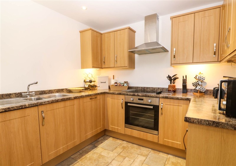 The kitchen at The Baler House, Hayle