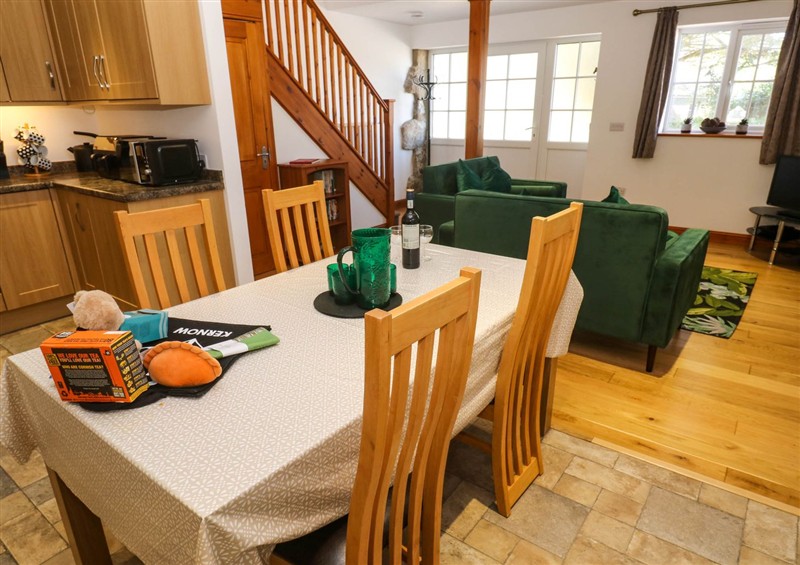 This is the dining room at The Baler House, Hayle