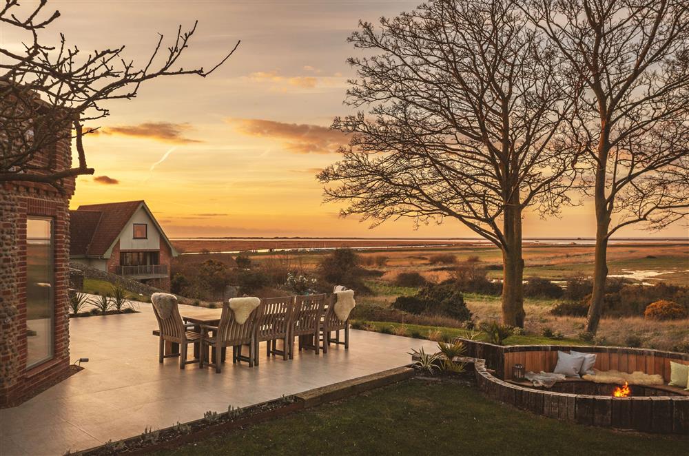 A stunning setting for enjoying sunsets and starry nights at The Ballroom, Blakeney