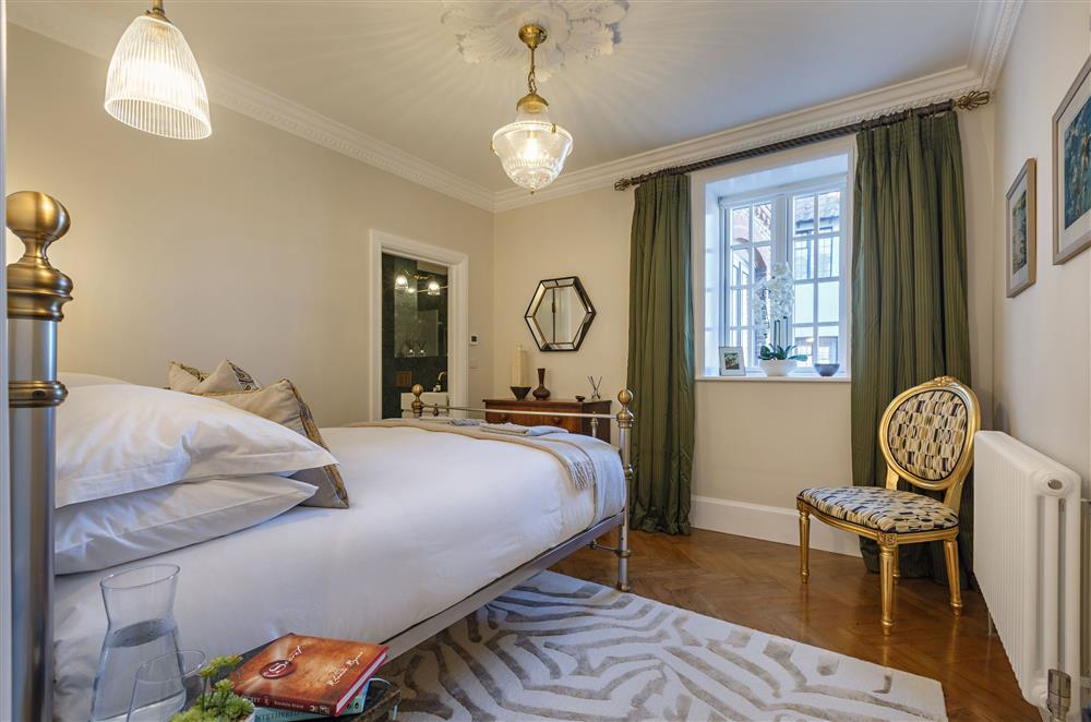 The Ballroom, Norfolk: Bedroom five on the ground floor with a 5ft king-size bed and en-suite shower room