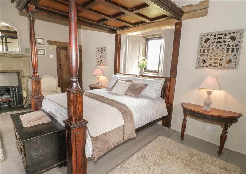 One of the bedrooms at The Banquet House, Rhuddlan