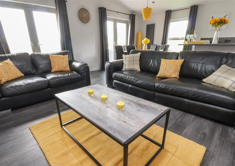 Relax in the living area at The Barbon, Wennington near Kirkby Lonsdale