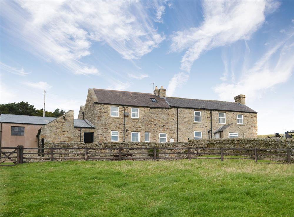 Semi-detached barn conversion at The Barn in Allendale, near Hexham, Northumberland