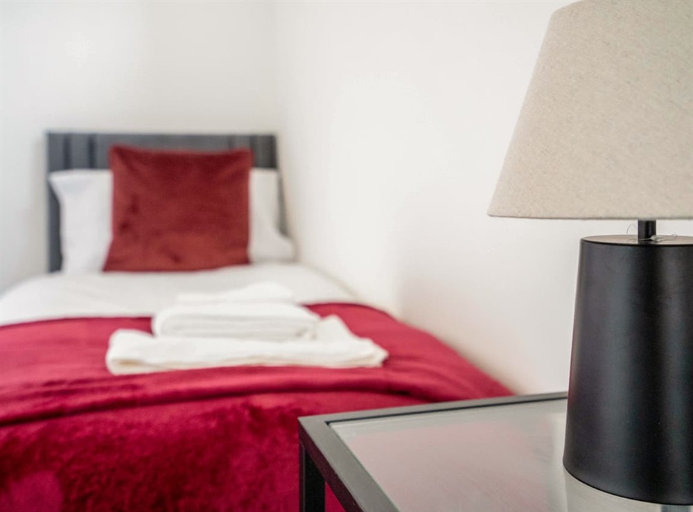 Single bedroom at The Barn in Appin, Argyll