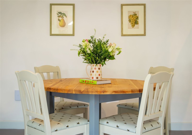 The dining room at The Barn at Amelias Kitchen, Halton Gill near Settle