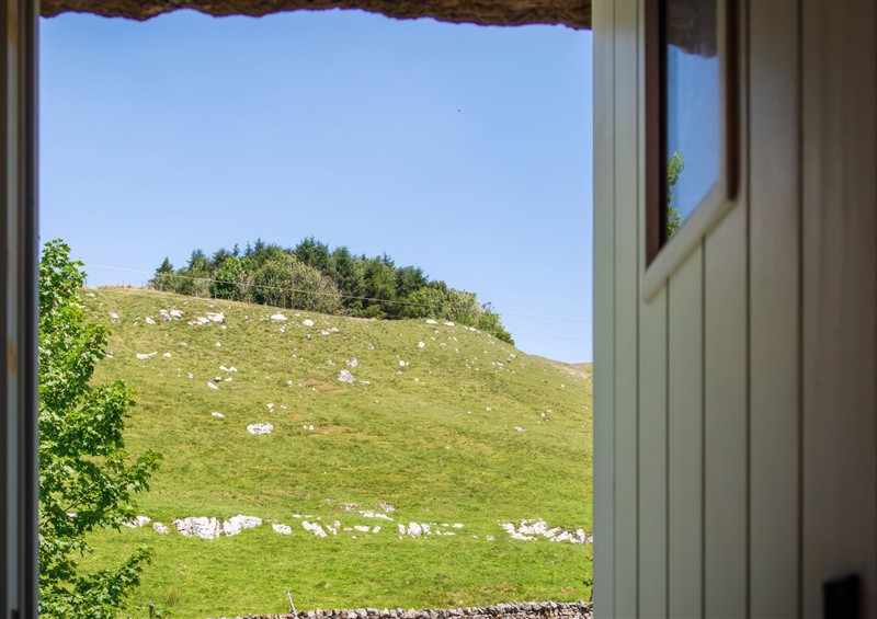 The garden at The Barn at Amelias Kitchen, Halton Gill near Settle