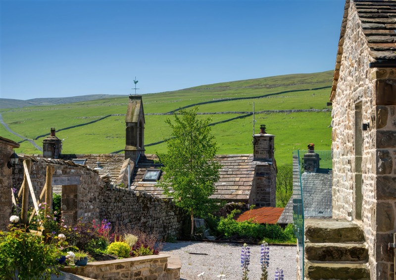 The setting at The Barn at Amelias Kitchen, Halton Gill near Settle