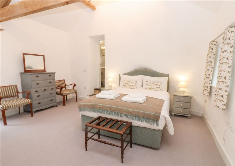 This is a bedroom at The Barn at Amelias Kitchen, Halton Gill near Settle
