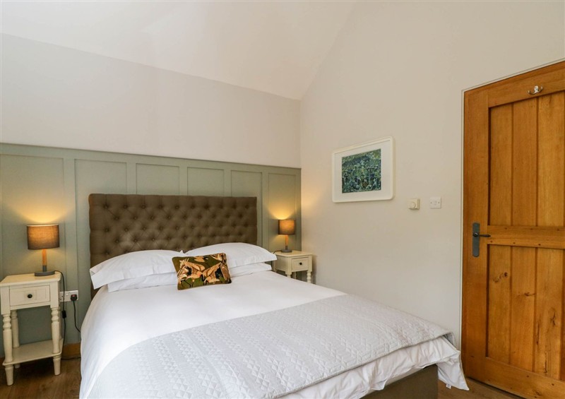 One of the 2 bedrooms at The Barn at Daubeneys, Colerne