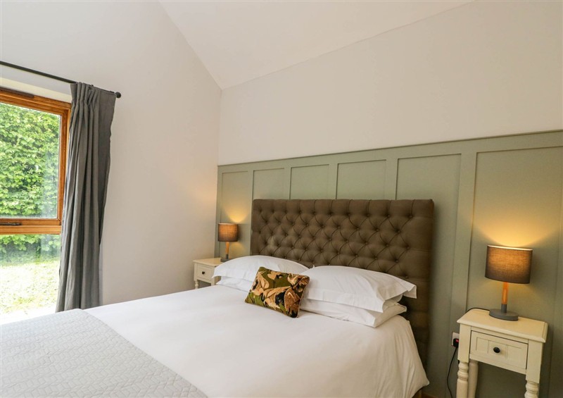 This is a bedroom at The Barn at Daubeneys, Colerne