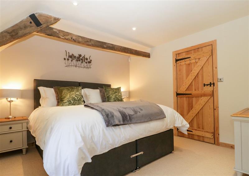 A bedroom in The Barn at Rapps Cottage at The Barn at Rapps Cottage, Rapps near Ilminster