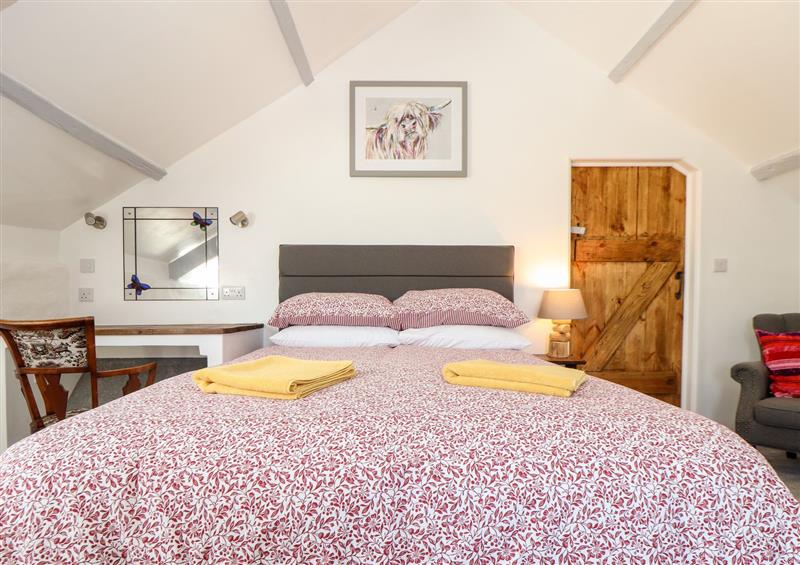 This is a bedroom at The Barn at Trevothen Farm, Coverack
