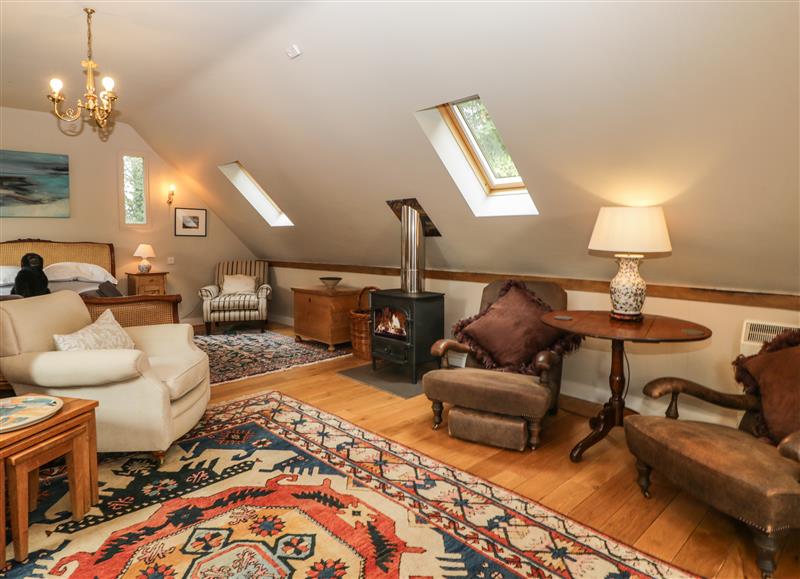 Relax in the living area (photo 2) at The Barn at Westhall Cottage, Fulbrook near Burford