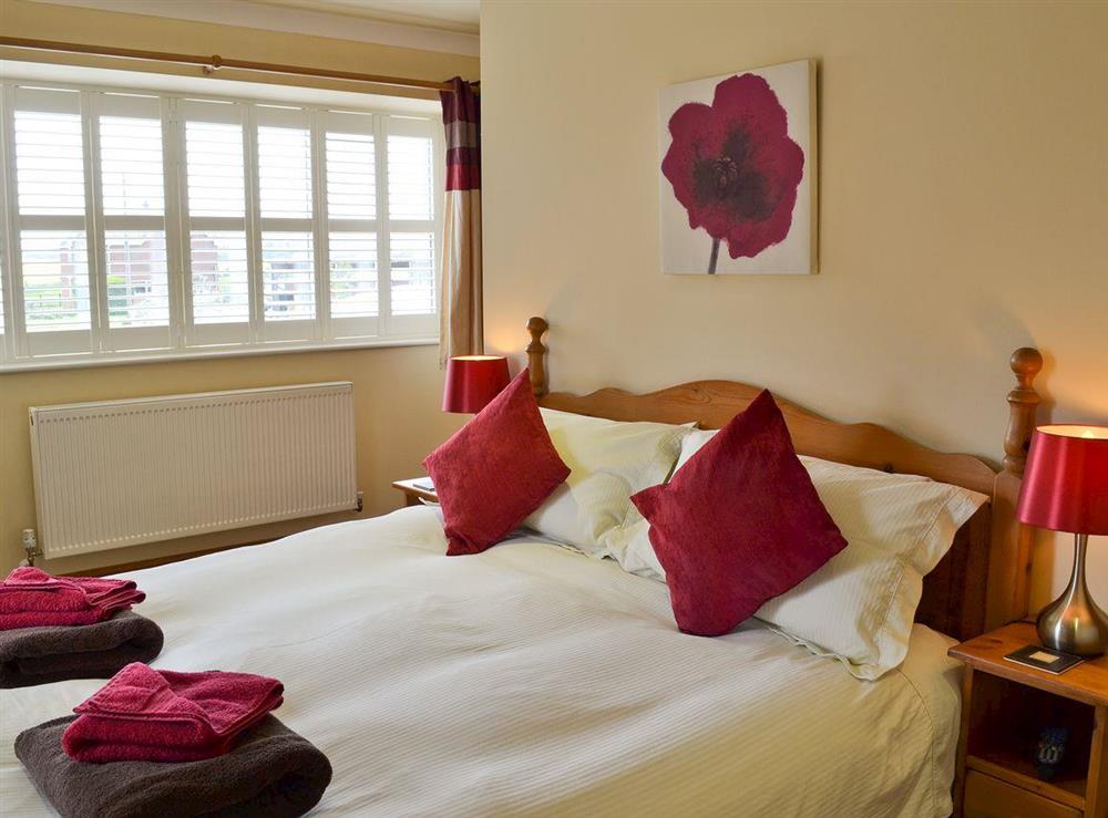 Double bedroom at The Barn in Buckton, near Flamborough, North Humberside