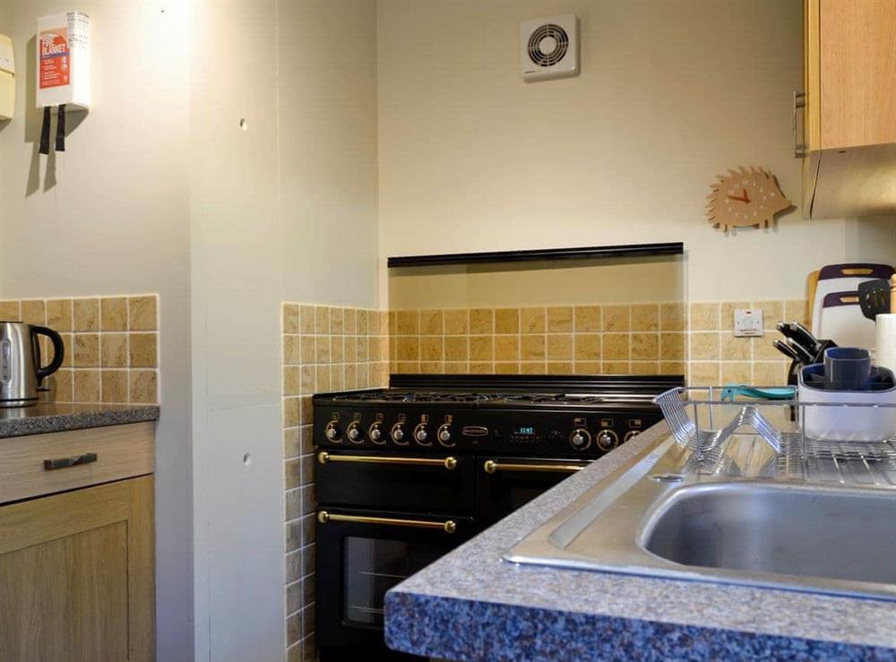 Galley style kitchen (photo 2) at The Barn in Buckton, near Flamborough, North Humberside